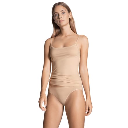 CALIDA Onderhemd Natural Comfort Spaghetti-Top Set van 2