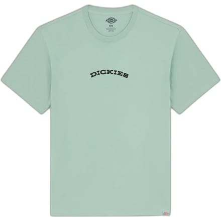T-shirt met labelprint