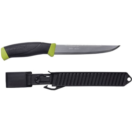 Morakniv Companion Fishing Scaler 150 (S), fileermes, lichtgroen