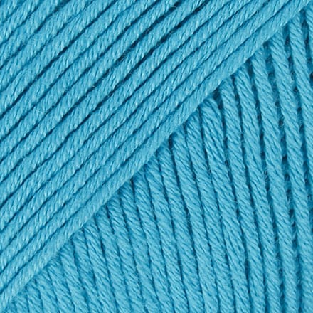 DROPS Safran Uni Colour - 30 turkoois - Katoen Garen