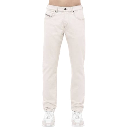 Diesel Heren 2019 D-Strukt denim jeans met middelhoge taille en slank model (Wit)