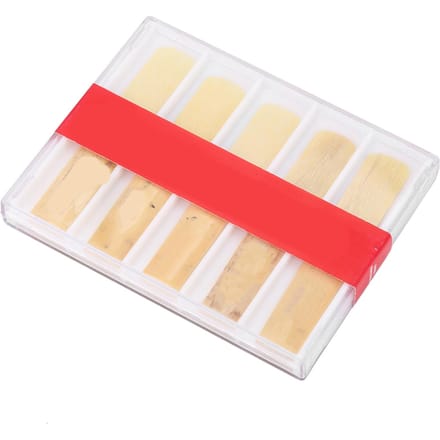 10 stuks Plastic B Flat 2.5 Klarinet Rietjes Reparatie Onderdelen Riet Accessoire red