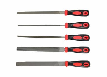 Awtools Pro Set - Vijlenset - 5 stuks - Harde Staal - Ergonomische Handgrepen