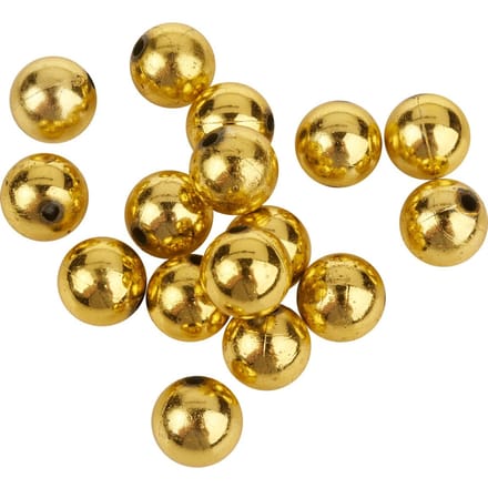VBS Waskralen, Ø 12 mm, 16 stuks - Goud