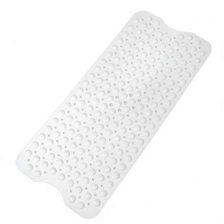 DnA® Douchemat Antislip Voor Douche - Douchemat - Antislipmat Douche - Douchemat Antislip Zuignappen - Wit - 100cm x 40cm x 2cm