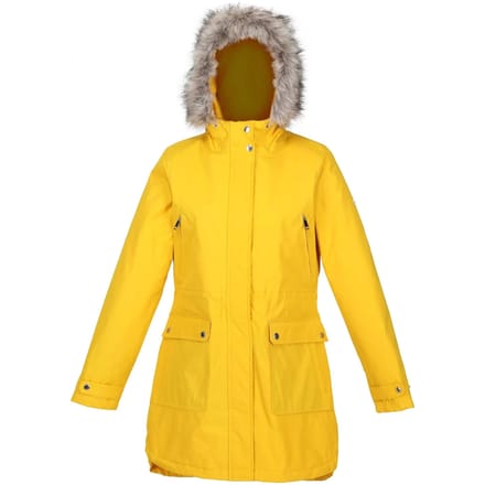 Regatta Dames/Dames Sabinka parka met bontrand (Zonsondergang)