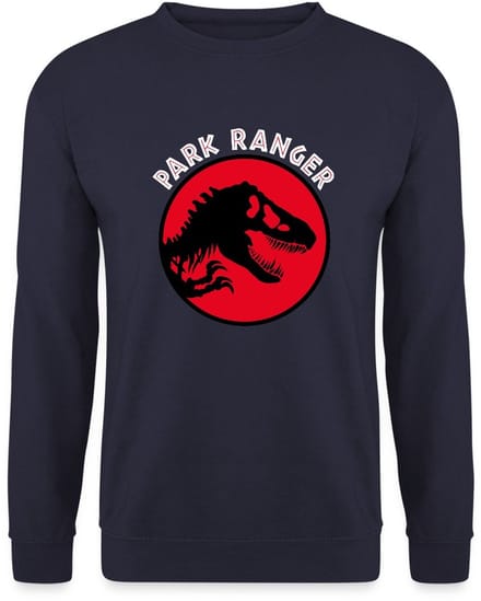 Jurassic Park Park Ranger Sweater Heren