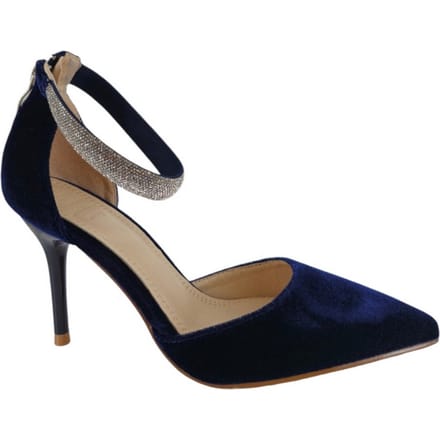 Twenty Four Haitch Schoenen met blauwe hakken