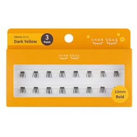 ccam bbak - Original Bold Eyelash 3 Points - 3 Types 10mm