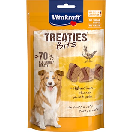 2x120g Treaties Bits Kip Vitakraft Hondensnacks