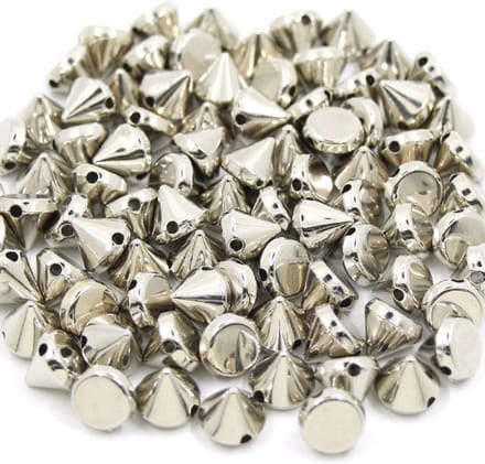 Hiden - Spikes - Studs - Studs voor kleding - Studs Hobby - Spikes Schoenen - Zilverkleurig - 20 stuks