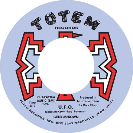 Gene McKown - U.F.O./Happy As A Lark (7" Single)