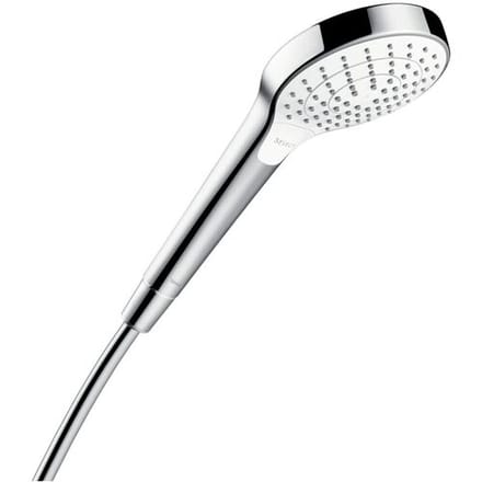 hansgrohe Croma S - Handdouche - Select-knop bediening - wit/chroom