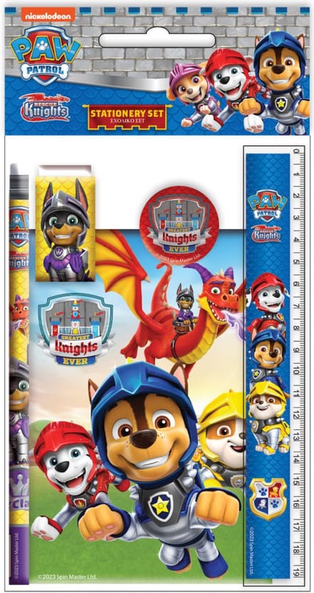 Paw Patrol - schrijfwaren - stationery - set van 5 stuks