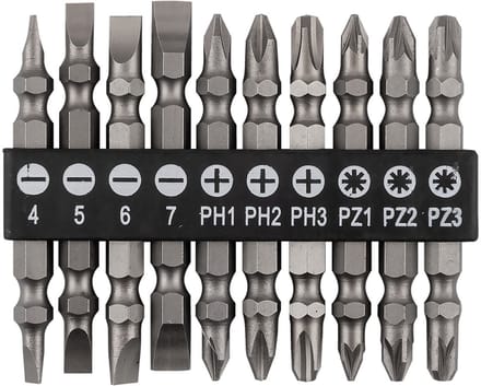 Graphite Zestaw - Dubbelzijdige Bits - SL4/5/6/7 - PH1/2/3 - PZ1/2/3