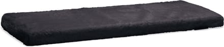 Beeztees Moza - Vensterbank Mat - Pluche - Antraciet - 65x27x3 cm