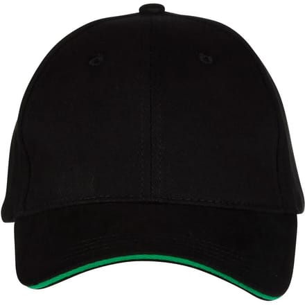 6-panel pet Black & Match