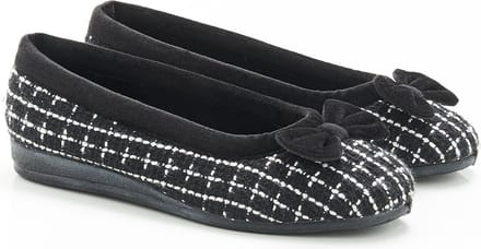 Damart - Thermolactyl pantoffels - Dames - Zwart - 36