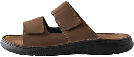 Next - Heren - Leren instapmuilsandalen - Bruin