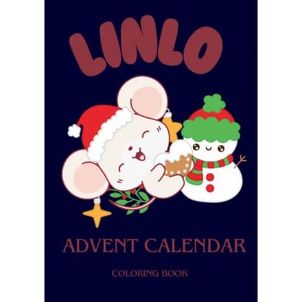 Advent Calendar Coloring Book - Linlo Coloring