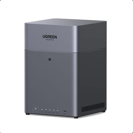 UGREEN NASync DH4300 Plus - NAS-server - 4-Bay - 0TB opslag - 8GB DDR4