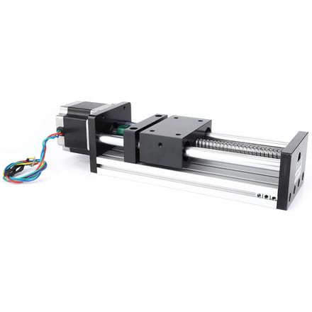 400mm Slag Lineaire Glijrail Tafel met Nema17 42 Stappenmotor (1204 Kogelomloopmoer)