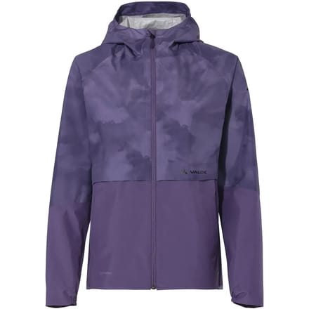 Vaude Bike Loamer Rain Jas Paars 42 Vrouw