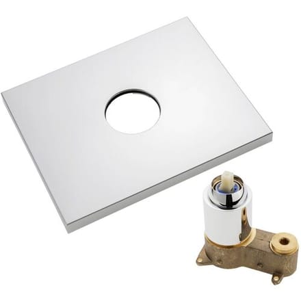 Kronenbach concealed - shower fitting special color set 2.0 (angular) 01801917KB