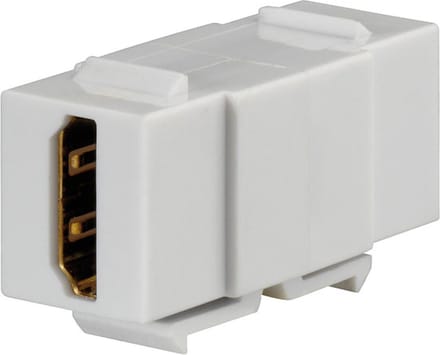 Rutenbeck 17010653 Adapter Bus Zuiver wit 1 stuk(s)