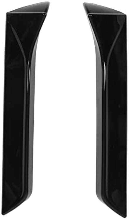 Rear Window Side Spoiler, 2PCS Wing Exterior Trim Left Right Replacement for SEAT 5F FR Mk3 MK3.5 2013-2021 (Black)