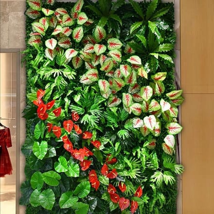 Kunstgras Gazon - Decoratief Paneel - Buiten Decoratie - Weerbestendig - 100x200cm - Groen