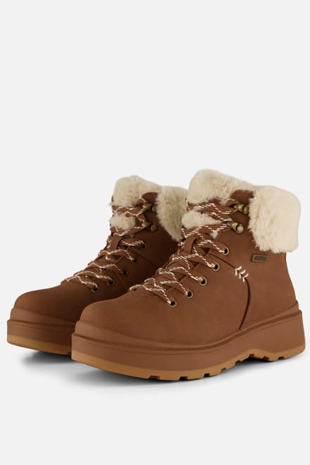 Skechers Park City Veterboots cognac Nubuck - Maat 38