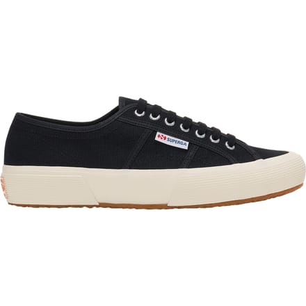 Superga Volwassen unisex 2750 OG-trainers (Zwart/Off Wit)