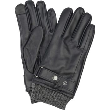 Suitable Handschoen Nappa Leer Zwart - Maat 8.5 - Heren