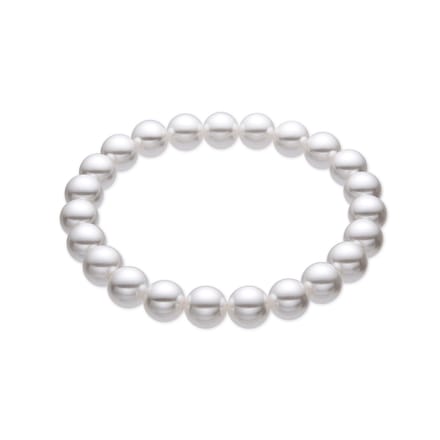Luxenter Armband met witte parel en 18-karaats goudkleurige afwerking - Anrae