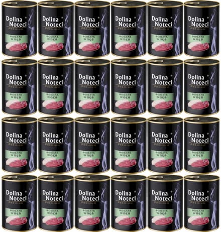 Dolina Noteci Premium - Natvoer voor Katten - Gans - 400g - 24 stuks