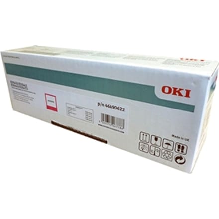 OKI - Magenta - Original - tonerpatron (alternativ til: 46490622)