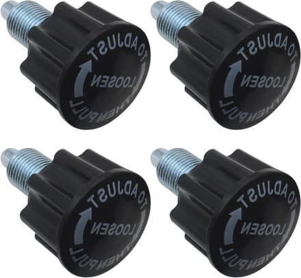 4 Stks Dynamische Fiets Plum Blossom Pull Pin Fiets M16 Verstelbare Release Pull-up Lente Knop