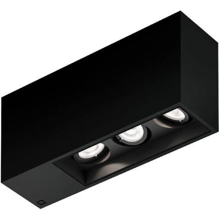 Wever & Ducré Lighting WEVER & DUCRÉ LED downlight Plano petit 3.0 zwart 927 dimbaar
