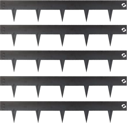 Talen Tools - Borderrand - Kantopsluiting - Cortenstaal - Koppelbaar - 100 x 7,5 cm - 5 stuks