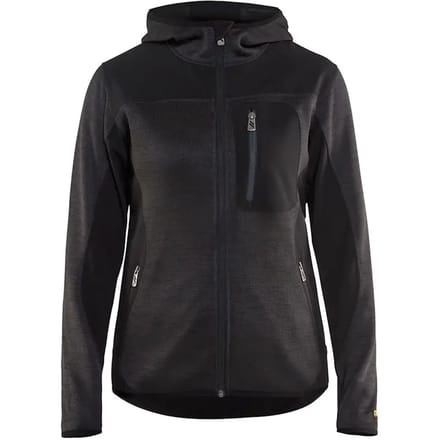 Blaklader Blåkläder 4931 Dames Vest met Softshell Donkergrijs/Zwart S
