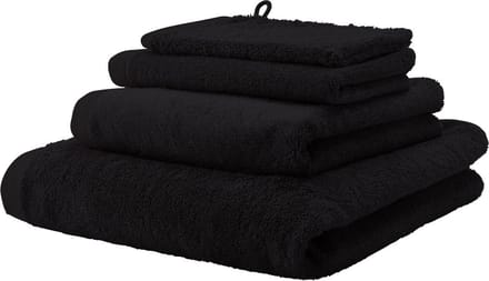 Aquanova London Badlaken - 70x130cm - Zwart per stuk