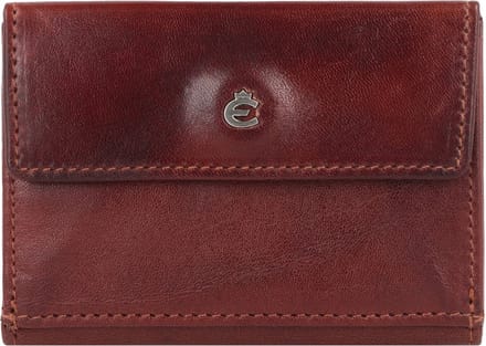 Esquire Toscana Portemonnee RFID Leer 11 cm - Jongens - Horizontaal - coffee