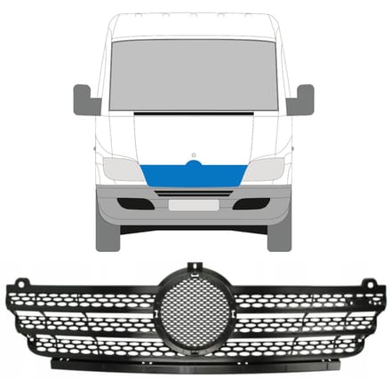 Grill voor Mercedes Sprinter 1995-2006