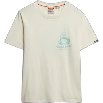 Superdry - Roadside Trade Relaxed T-shirt - Dames - T-shirts