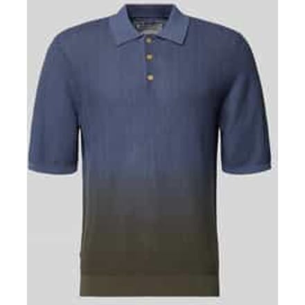 Poloshirt met knooplijst model 'Dani'