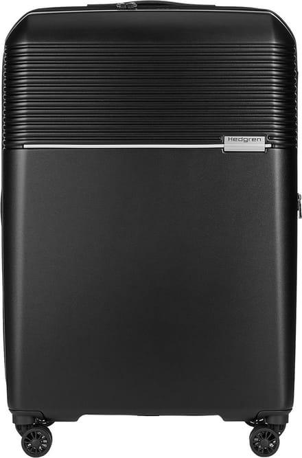 Hedgren Trolley Lineo Stripe Lex 76 cm Hardside Luggage Exp Black Zwart 75cm