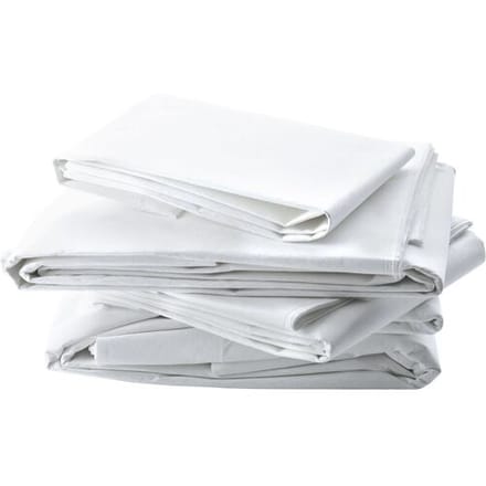 GGM Gastro (10 stuks) Bedlaken - 160x295cm - Wit wit