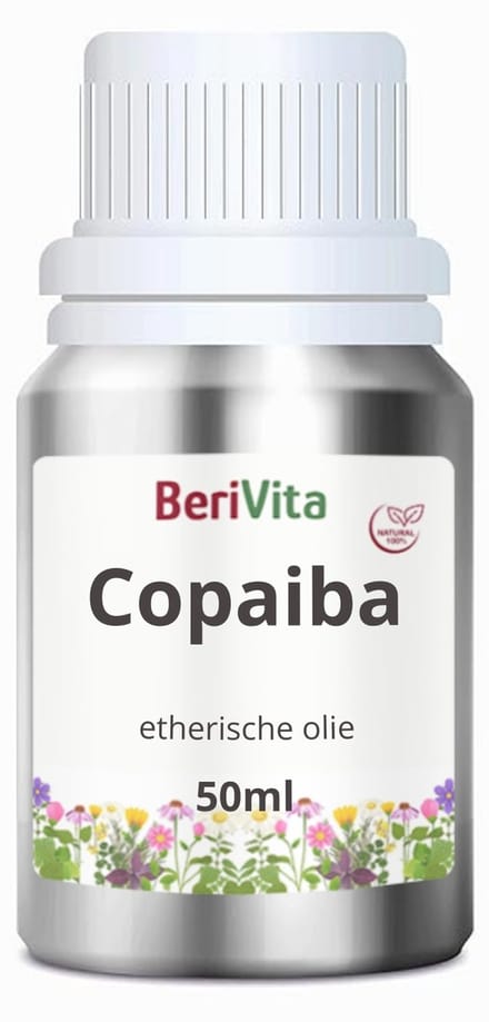 Copaiba Olie 50ml - Pure Etherische Copal Resin Oil - Copaibahars Olie, Copaifera Reticulata