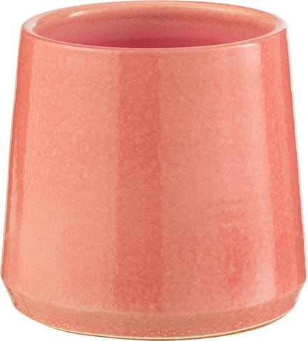 J-Line bloempot Rond - keramiek - roze - small - Ø 18 cm